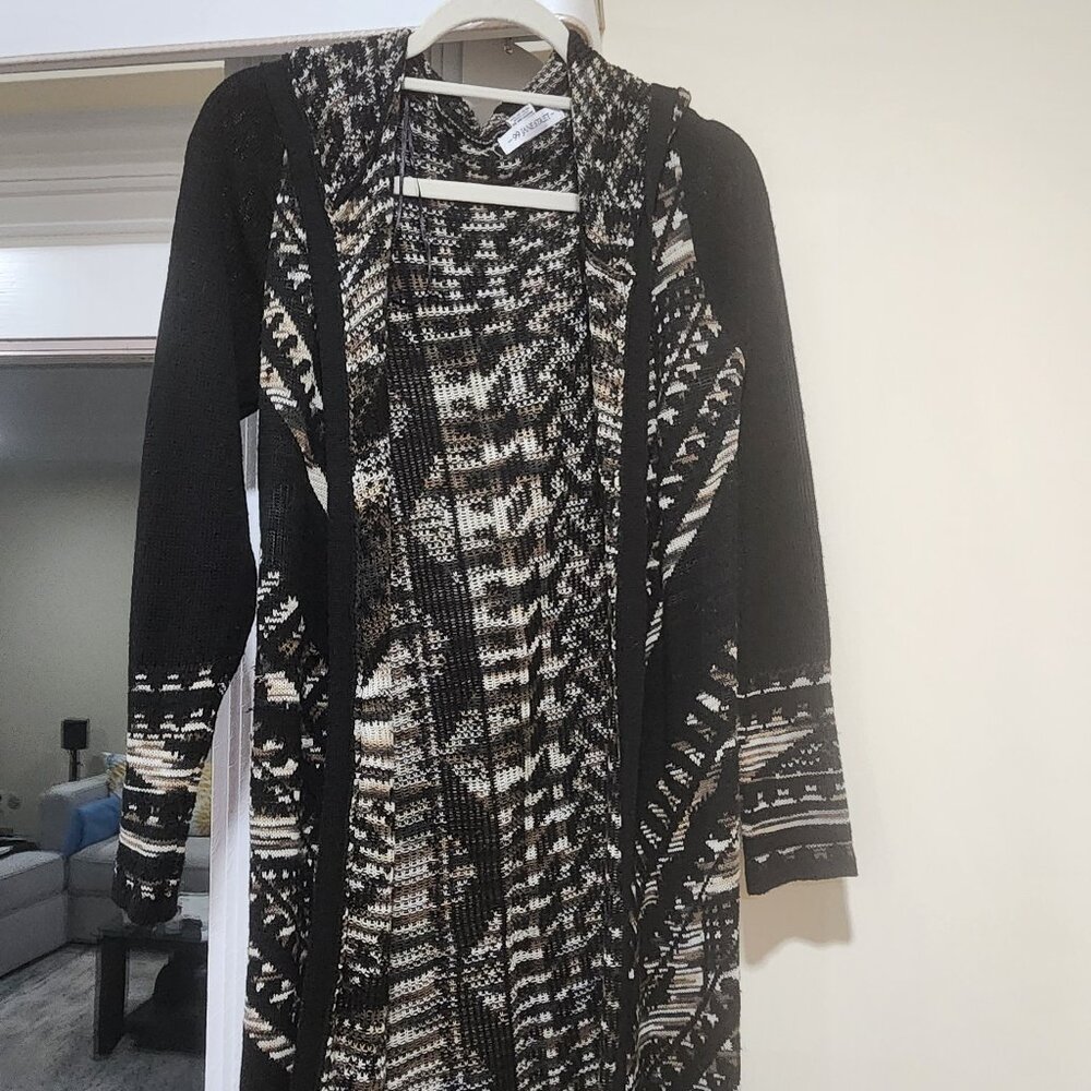 Long Knit Sweater Jacket